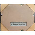20" x 24" Bark Rustic Char Narrow Framed Wall Mirror
