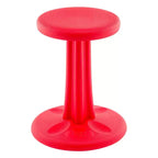 16" Junior Wobble Chair Red - Kore: Active Sitting Stool, Fixed Height, Kids, 275 lb Capacity, Plastic Frame
