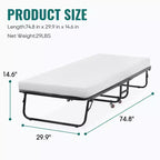 Folding Bed Portable Guest Bed