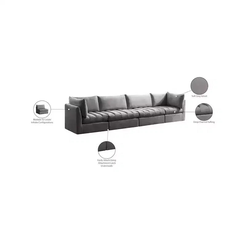 Velvet Modular Sofa
