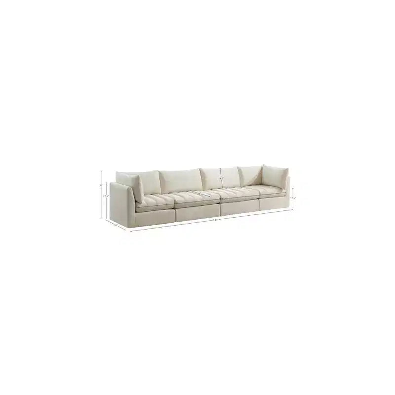 Velvet Modular Sofa