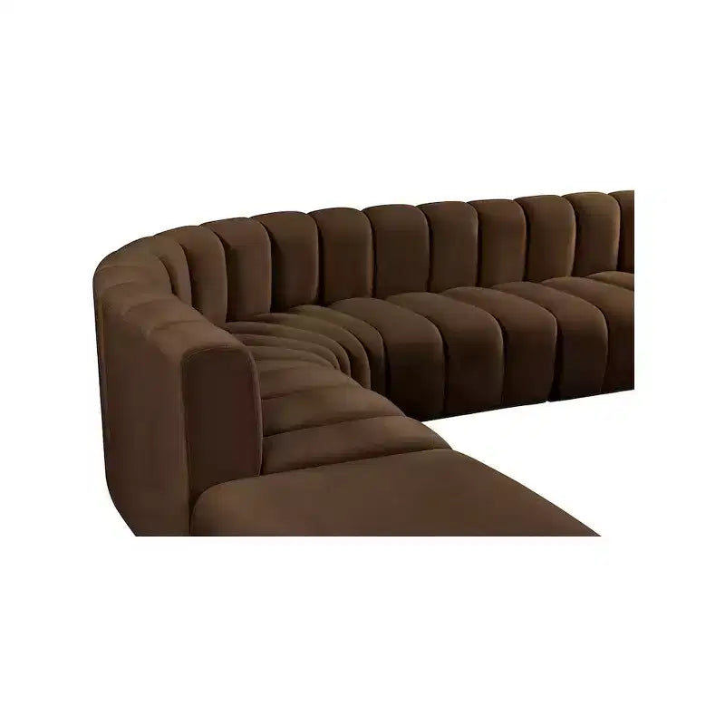 Arc Velvet Modular Sofa
