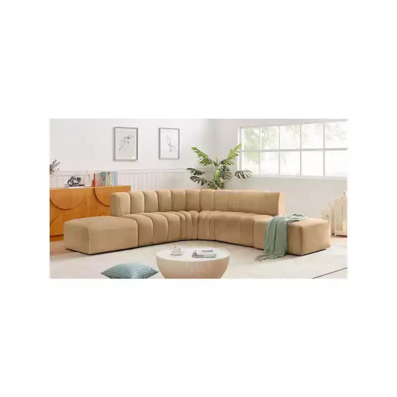 Arc Velvet Modular Sofa