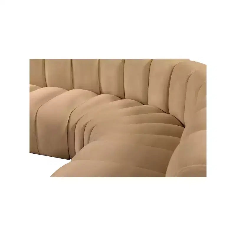 Arc Velvet Modular Sofa