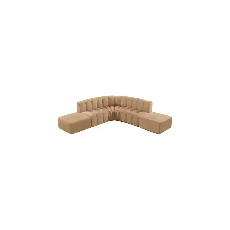 Arc Velvet Modular Sofa