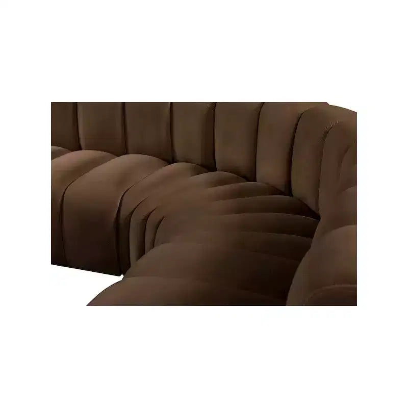 Arc Velvet Modular Sofa