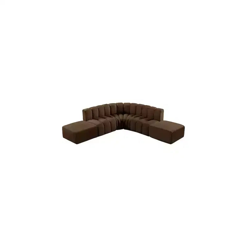 Arc Velvet Modular Sofa