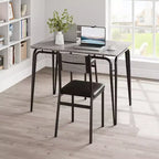 Dining Set for 4, Kitchen Table with 4 Upholstered Chairs, 5 PCS Small Dining Table Set, Dining Room Table for Kitchen Dining Room