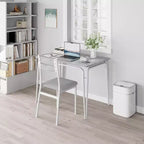 Dining Set for 4, Kitchen Table with 4 Upholstered Chairs, 5 PCS Small Dining Table Set, Dining Room Table for Kitchen Dining Room