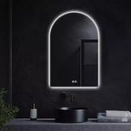 Arched Aluminum Alloy Bathroom Mirror