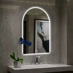 Arched Aluminum Alloy Bathroom Mirror
