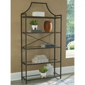 72 Glass Bookcase