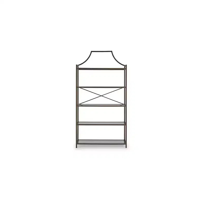 72 Glass Bookcase