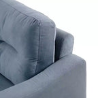 Velvet Upholstered Single Sofa Chair