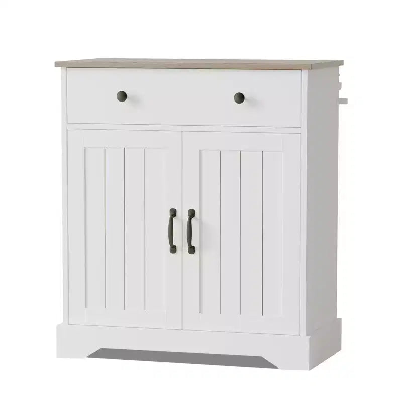 Modern Buffet Cabinet with Storage, 29.5 Coffee Bar Cabinet with Adjustable Shelf