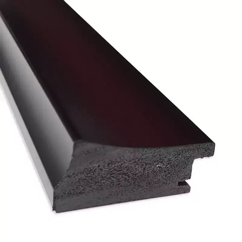 Grand Narrow Half-Inch-Bevel Framed Bathroom Vanity Wall Mirror