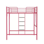 Queen Loft Bed with Flat Rungs
