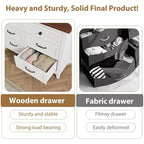 6-Drawer Double Dresser for Bedroom,Traditional Furniture, Wide Chest Storage