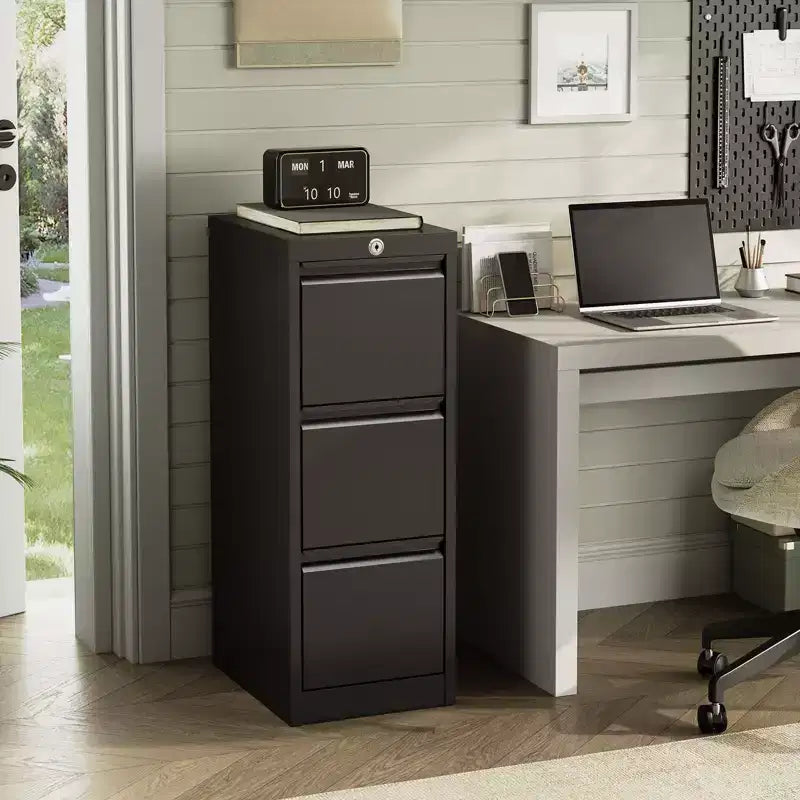 3-Drawer Vertical File Cabinet