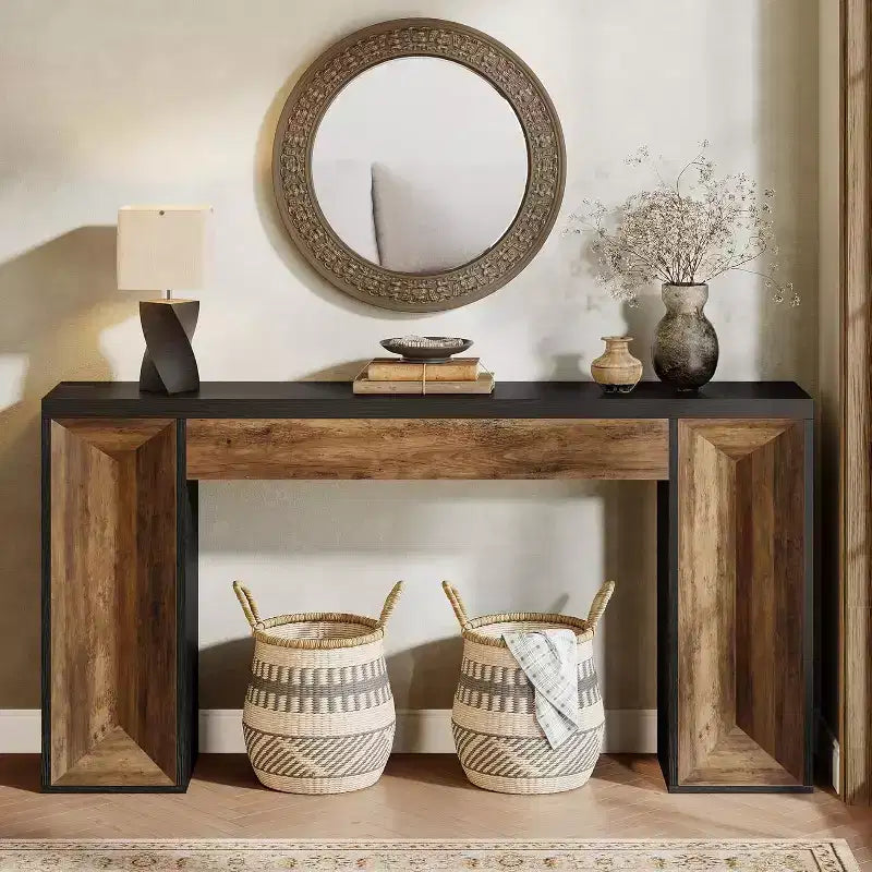 63 Farmhouse Console Table