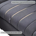 90x80 Modern L-Shaped 5-Seater Sectional Sofa