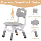 2-Pack Adjustable Kids Chairs