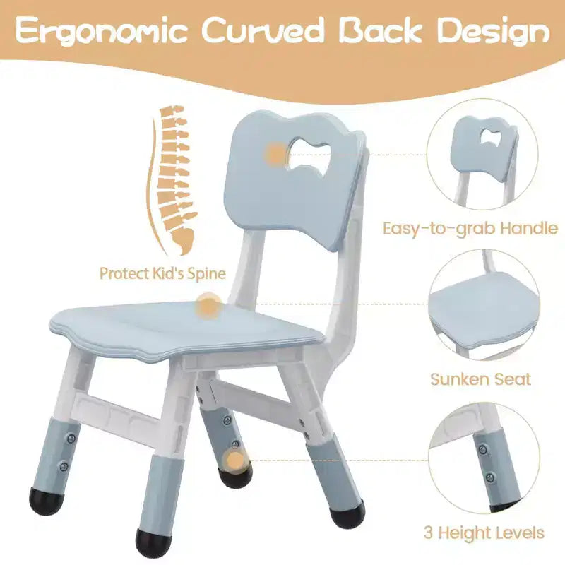 2-Pack Adjustable Kids Chairs