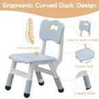 2-Pack Adjustable Kids Chairs
