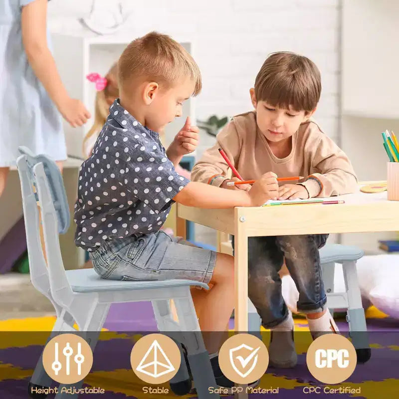 2-Pack Adjustable Kids Chairs