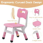 2-Pack Adjustable Kids Chairs