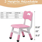 2-Pack Adjustable Kids Chairs