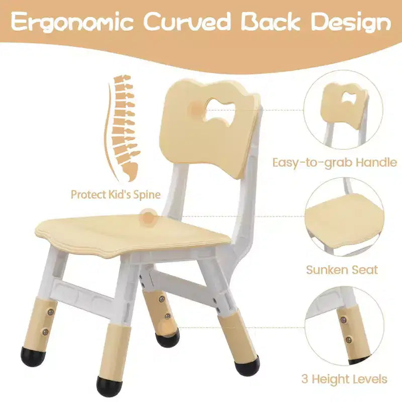 2-Pack Adjustable Kids Chairs