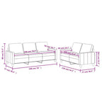 Sofa Set Black