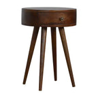 22 Chestnut Solid Wood One Drawer Nightstand