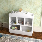 Bookshelf and Multifunctional Cabinet Kids Toy Storage Organizer