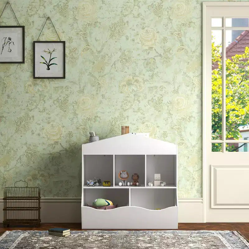Bookshelf and Multifunctional Cabinet Kids Toy Storage Organizer