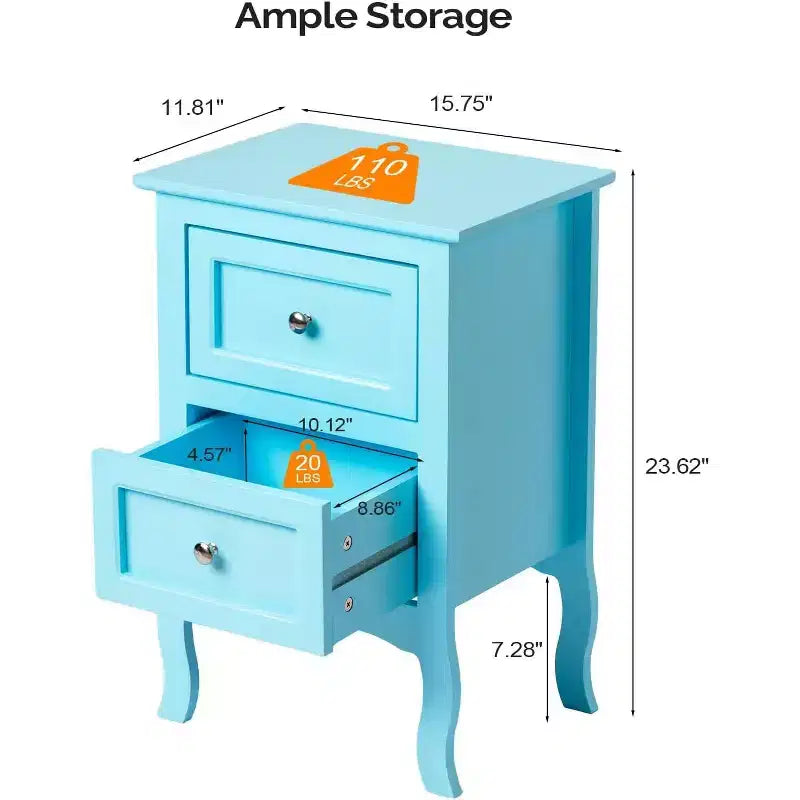 Nightstand Set of 2