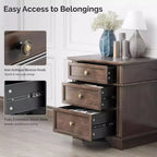 24 W Nightstand with Charging Station