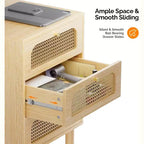 Rattan Nightstand