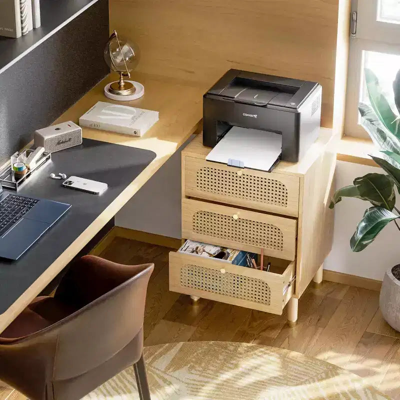 Rattan Nightstand
