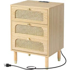 Rattan Nightstand
