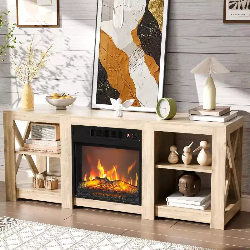 Fireplace TV Stand