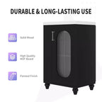 20 Bathroom Vanity with Sink, Freestanding Bathroom Vanity Ceramic Sink Combo Set Storage Cabinet with Adjustable Shelves