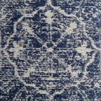 Pouf Blue/Ivory