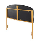 Queen Velvet Upholstered Headboard