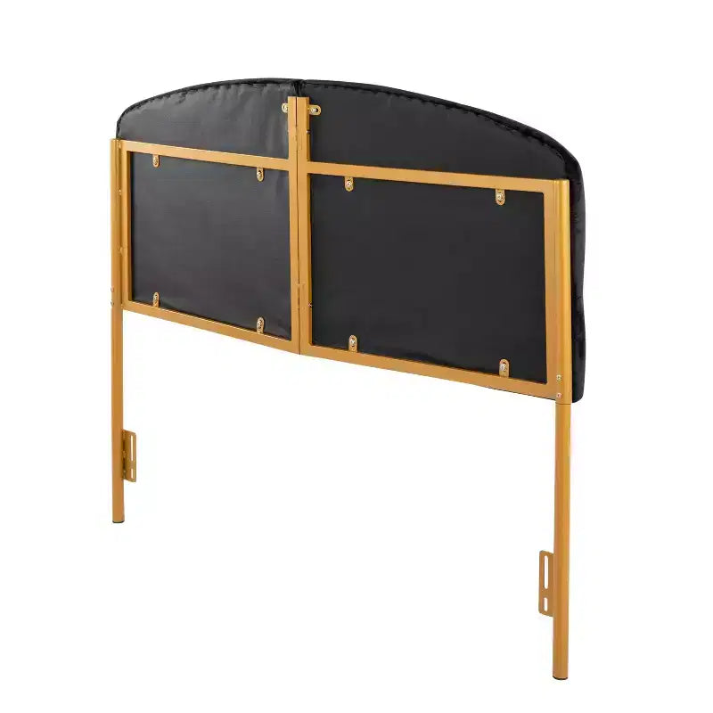 Queen Velvet Upholstered Headboard