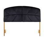 Queen Velvet Upholstered Headboard