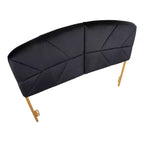 Queen Velvet Upholstered Headboard