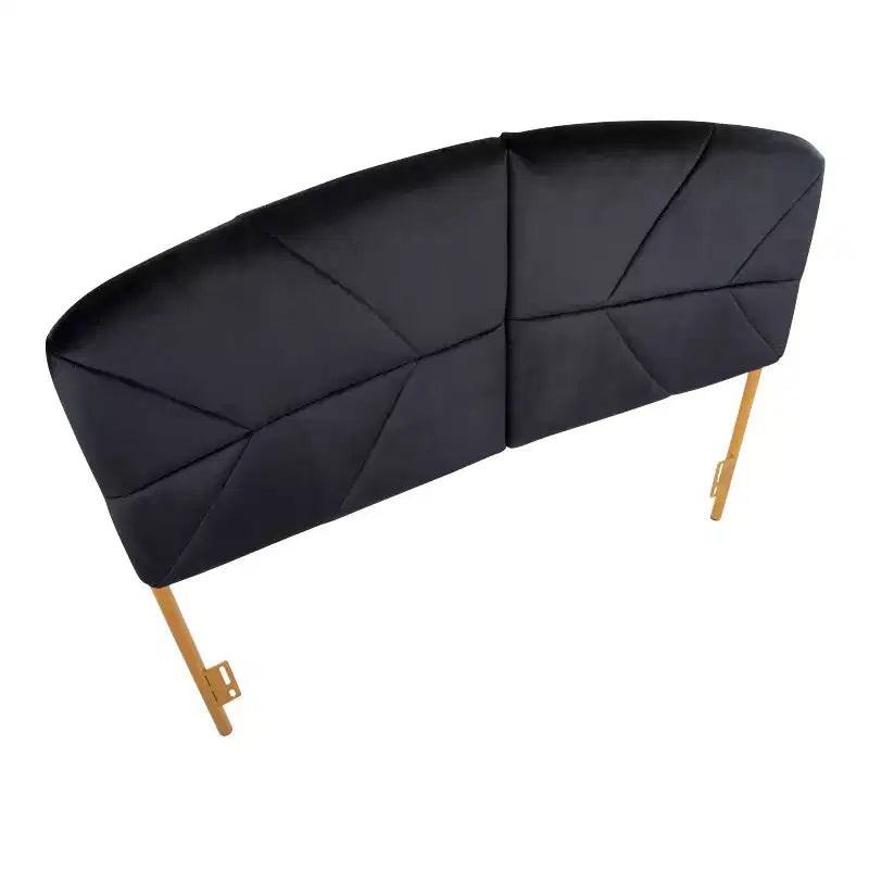 Queen Velvet Upholstered Headboard
