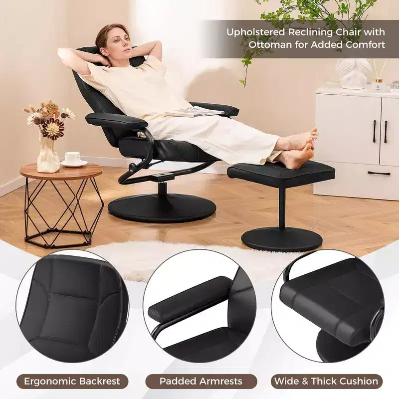 Reclining Chair with Ottoman